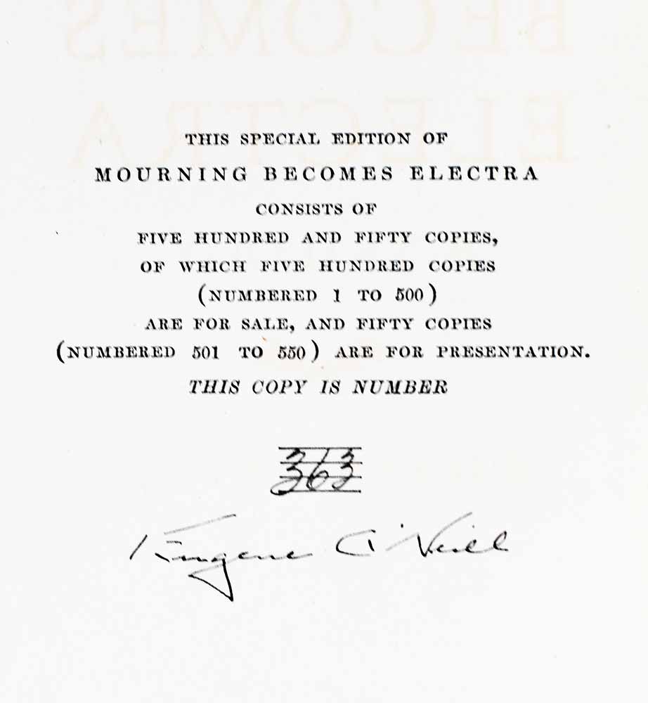 Mourning Becomes Electra.