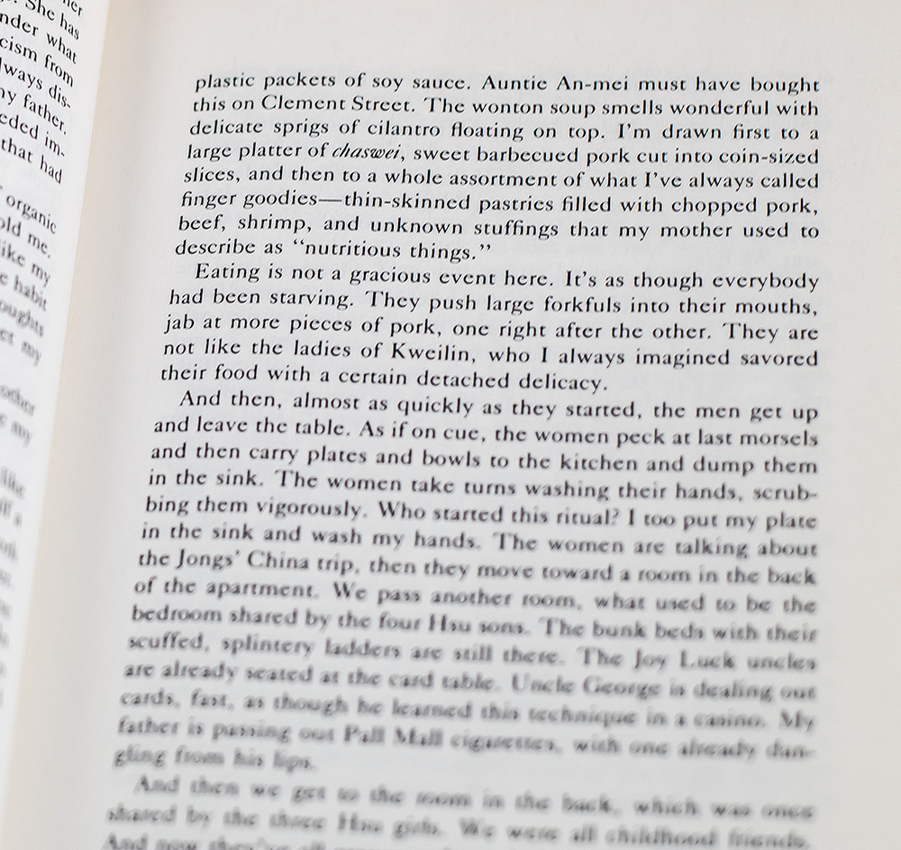 The Joy Luck Club.