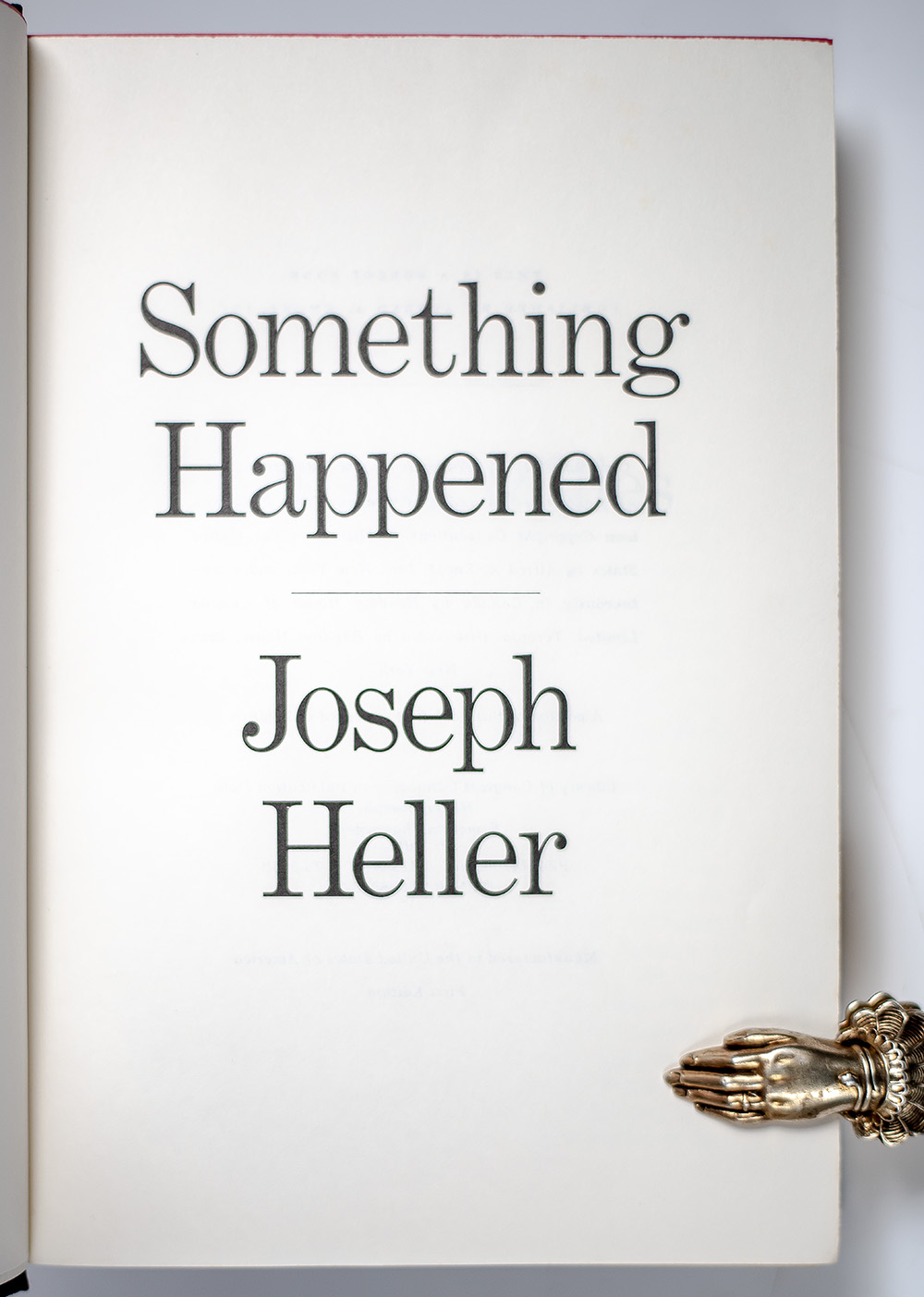 Something Happened.