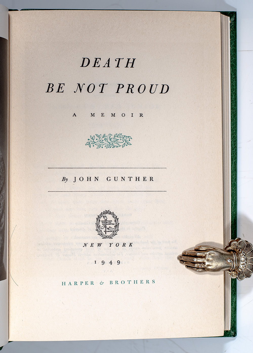Death Be Not Proud.