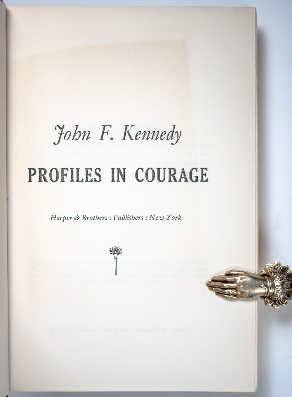 Profiles in Courage.