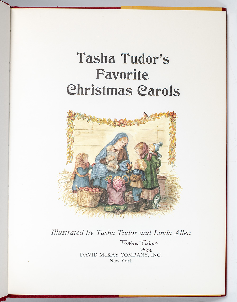 Tasha Tudor's Favorite Christmas Carols.
