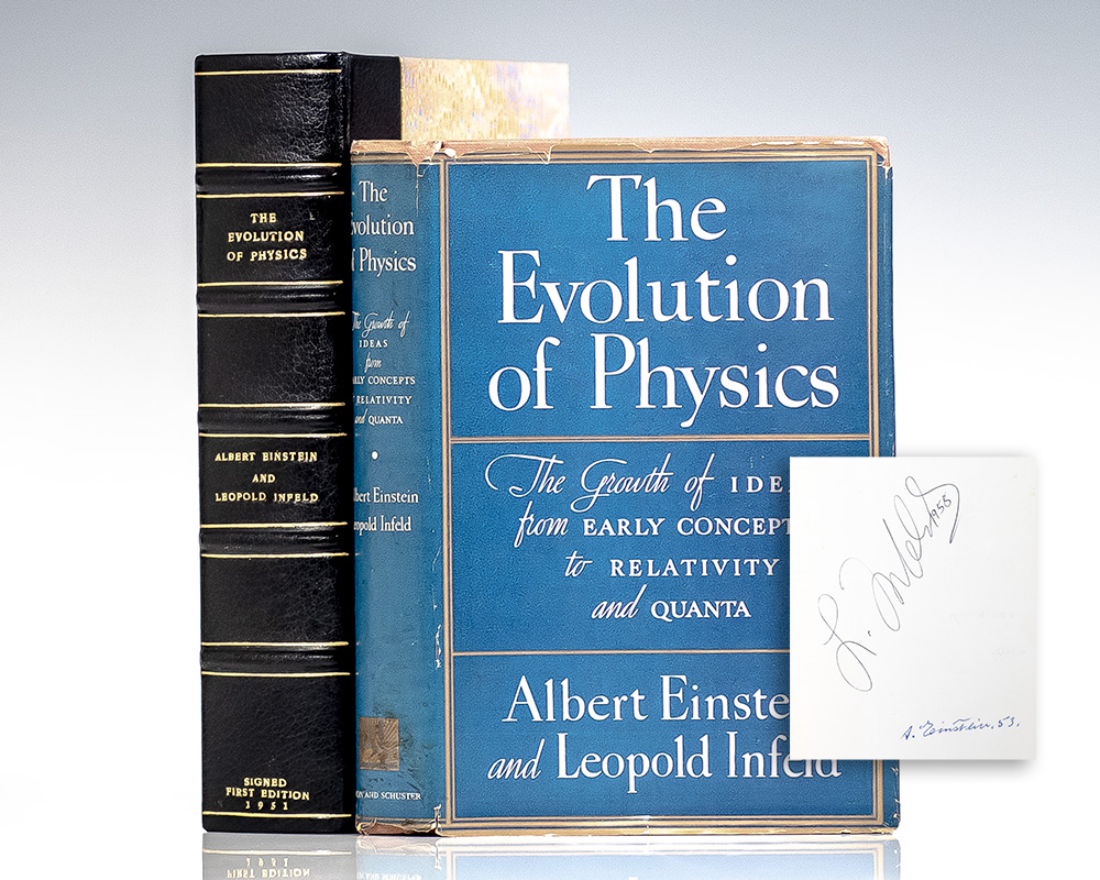 The Evolution of Physics: The Growth of Ideas from Early Concepts to Relativity and Quanta.