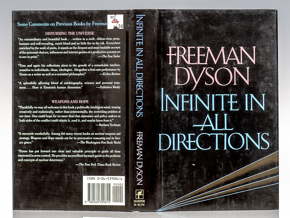 Infinite in All Directions: Gifford Lectures Given at Aberdeen, Scotland April--November 1985.
