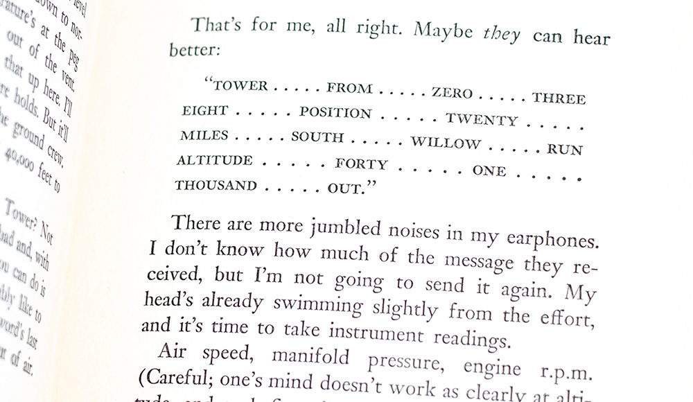 Of Flight and Life.