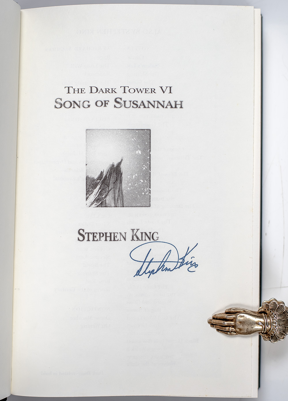 Dark Tower VI: Song of Susannah.