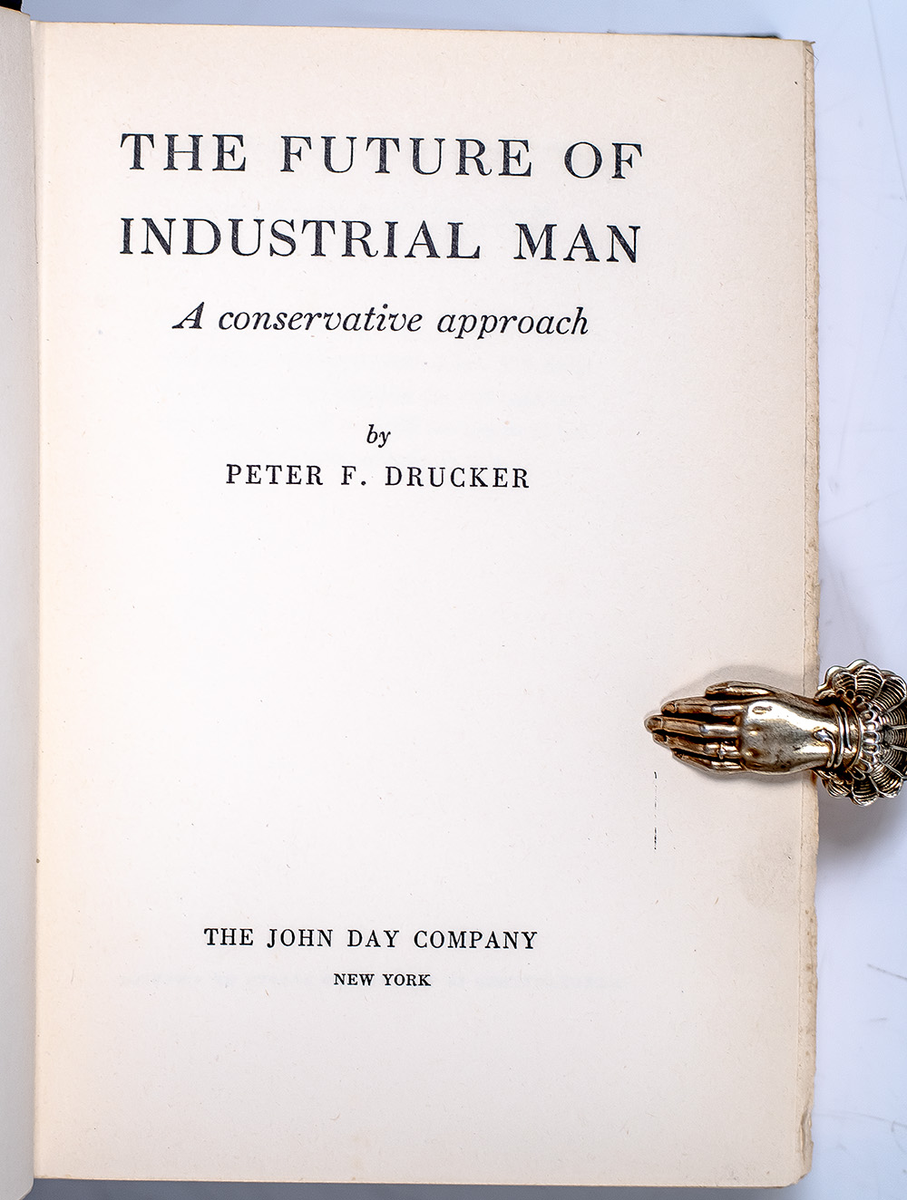 The Future of Industrial Man.