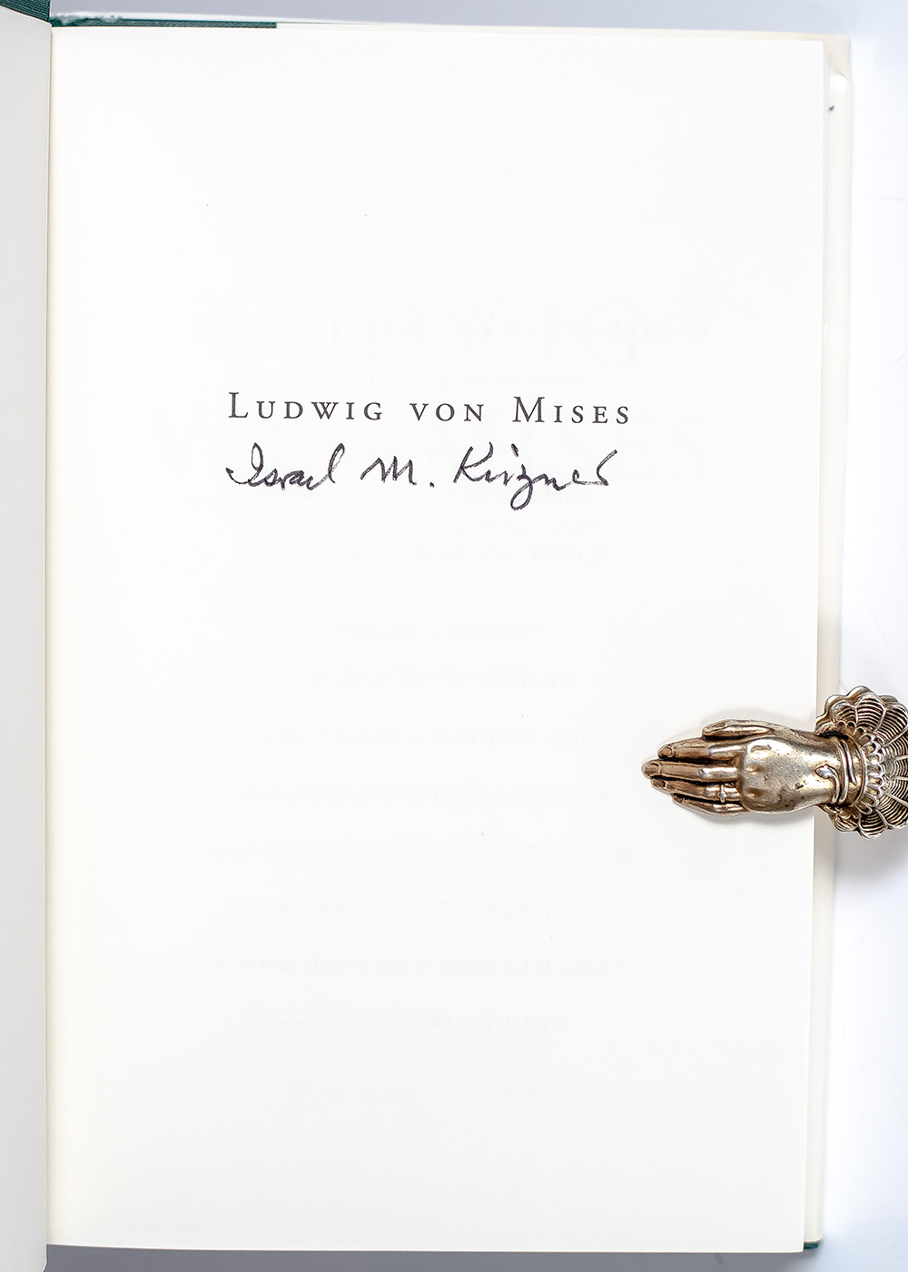 Ludwig von Mises: The Man and His Economics.