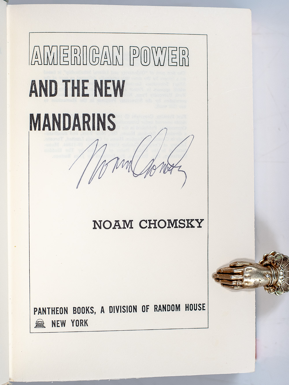 American Power And The New Mandarins: Historical and Political Essays.
