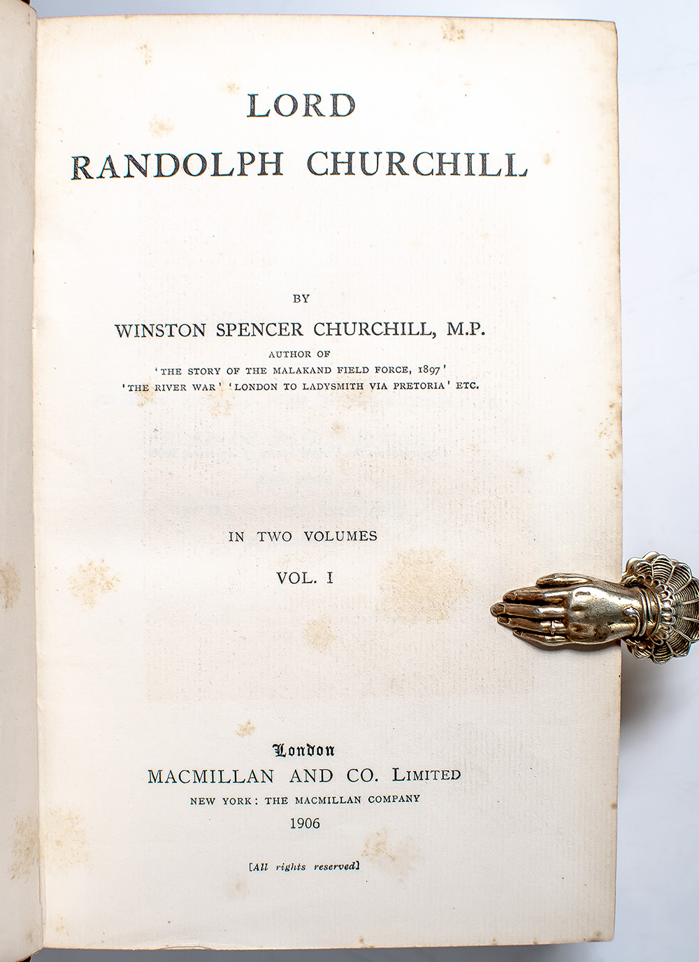 Lord Randolph Churchill.