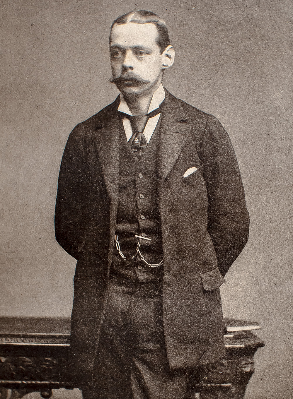 Lord Randolph Churchill.