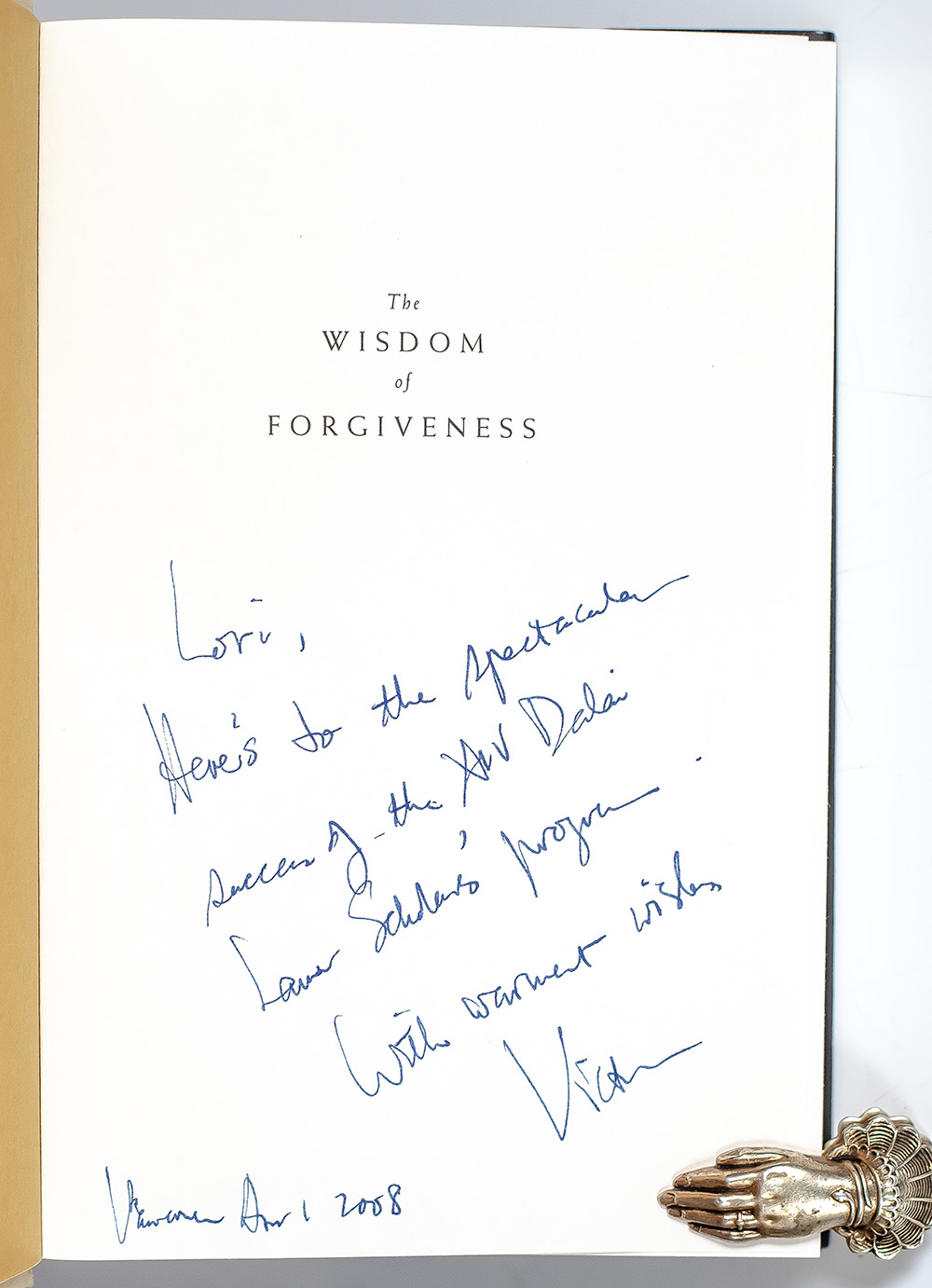 The Wisdom of Forgiveness: Intimate Conversations and Journeys.