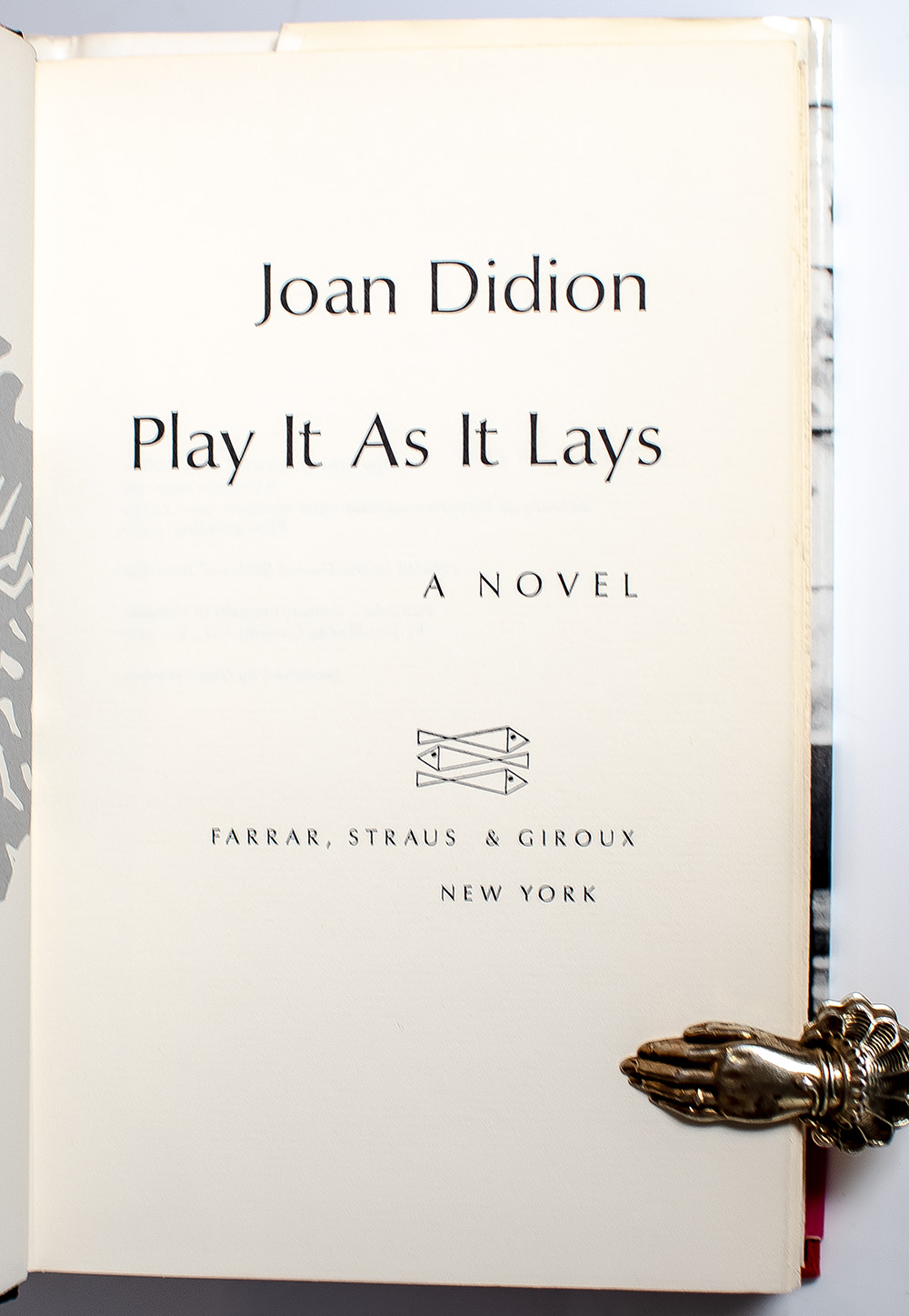 Play It As It Lays.