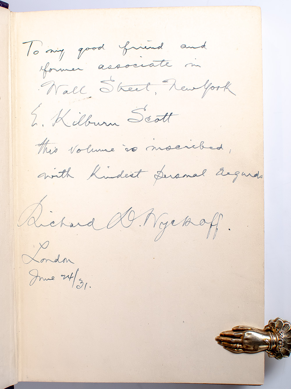 Wall Street Ventures and Adventures: Through Forty Years.