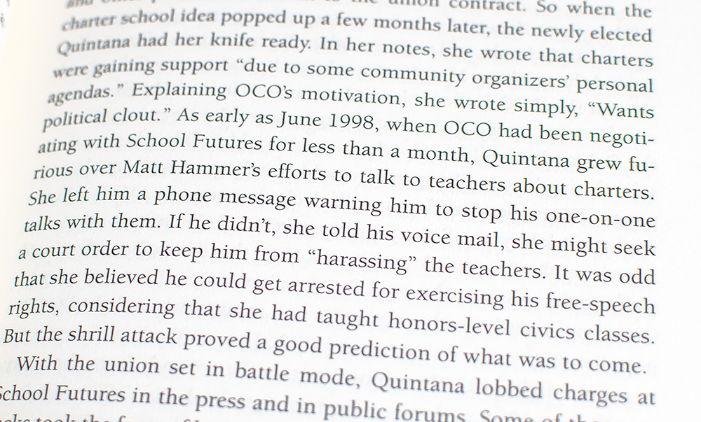 Hard Lessons: The Promise of an Inner City Charter School.