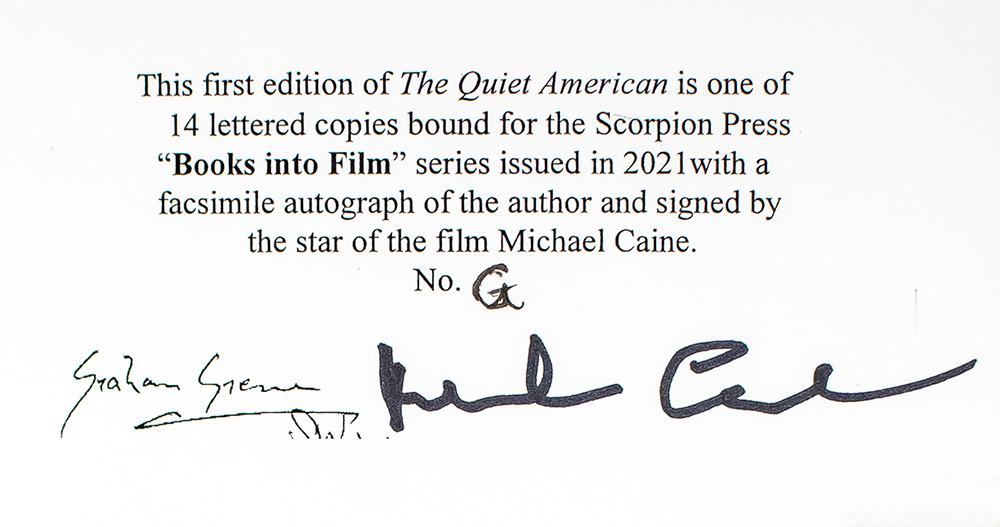 Three Volumes from the Scorpion Press 'Books Into Film' Series: 'The Quiet American' by Graham Greene; 'The Eagle Has Landed' by Jack Higgins; and 'Funeral in Berlin' by Len Deighton.