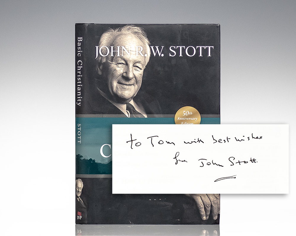 Basic Christianity John Stott First Edition Signed