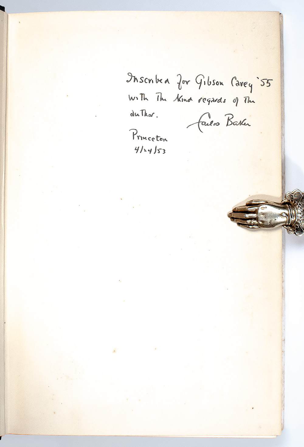 Hemingway: The Writer as Artist.