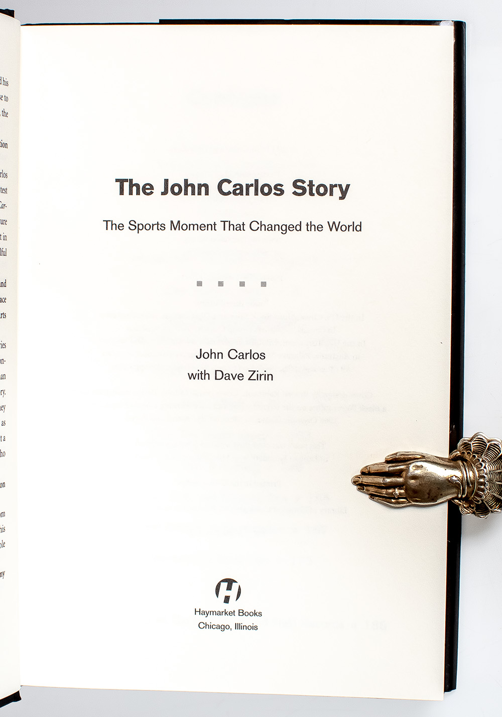 The John Carlos Story: The Sports Moment That Changed the World.