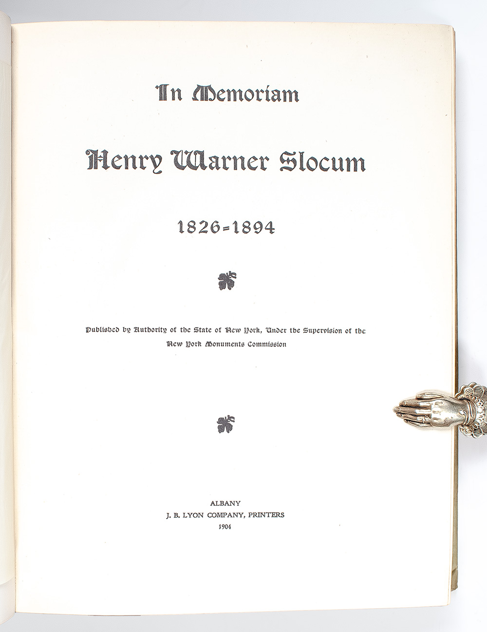 In Memoriam: Henry Warner Slocum 1826-1894.