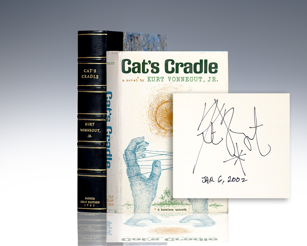 Cat's Cradle Kurt Vonnegut First Edition Signed Rare Book