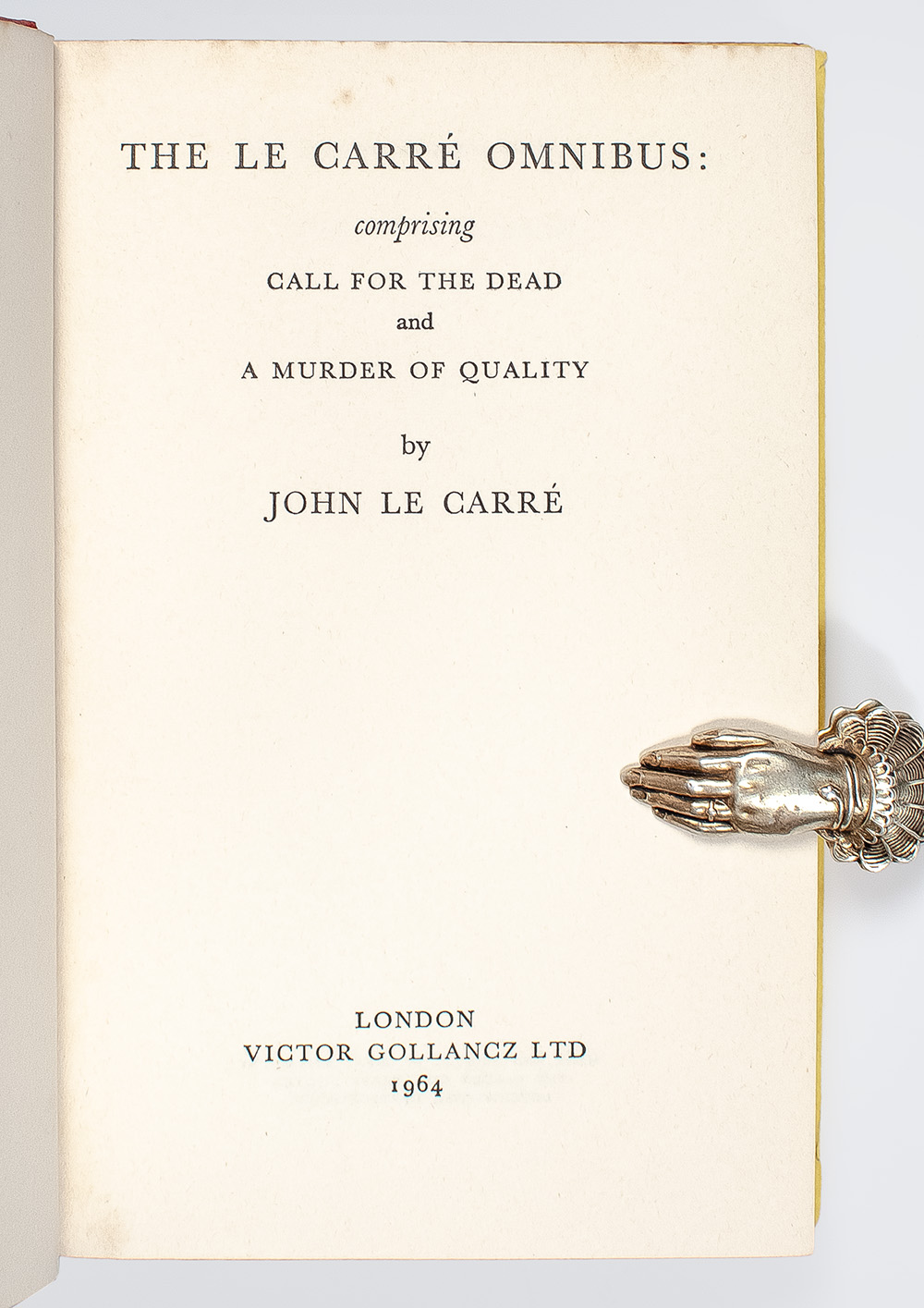 Le Carre Omnibus: Call For the Dead and A Murder of Quality.
