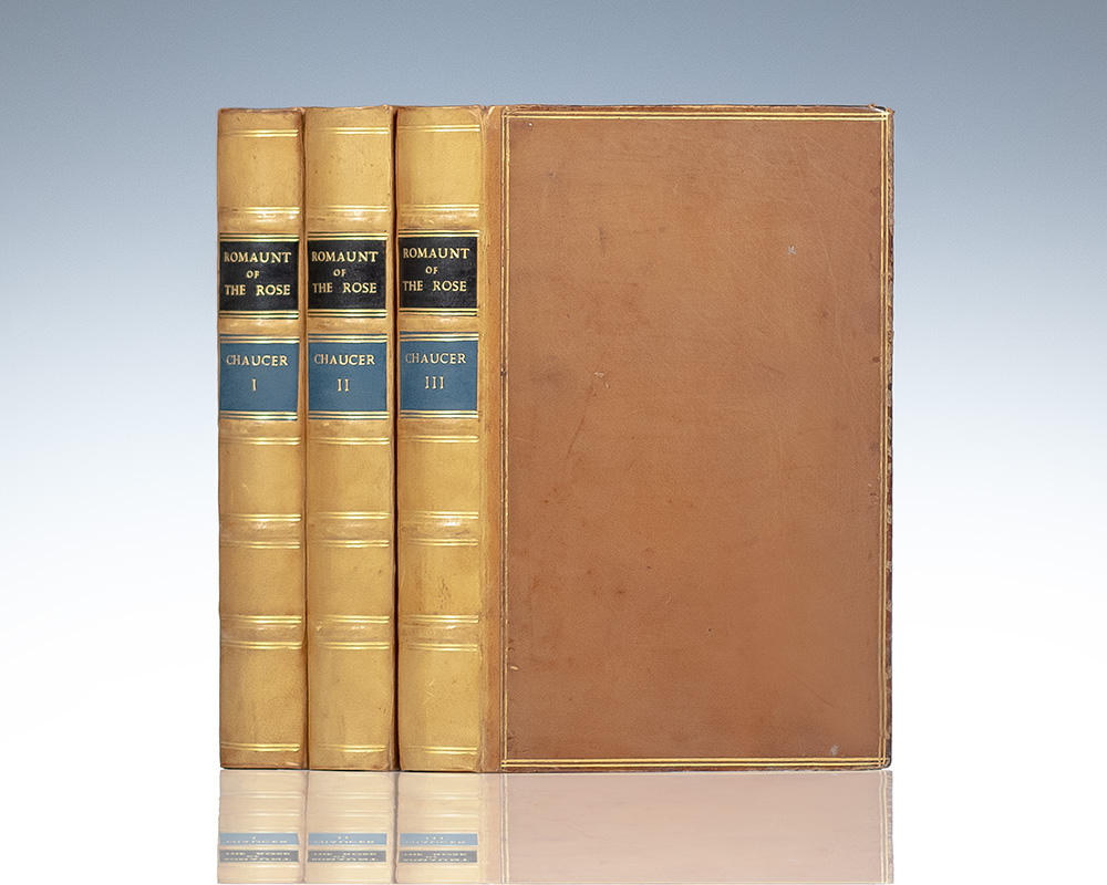 Chaucer’s Romaunt of the Rose Troilus and Creseide and the Minor Poems.