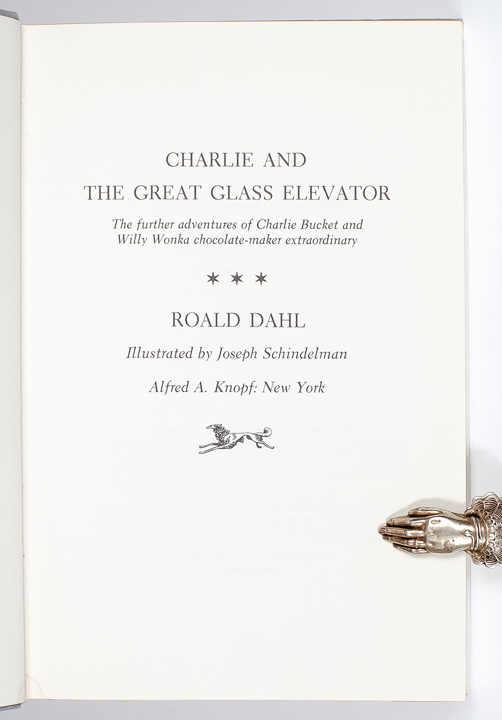 Charlie and the Great Glass Elevator.