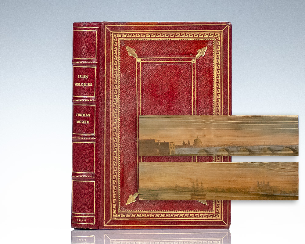 Irish Melodies. [Double Fore-Edge Painting].