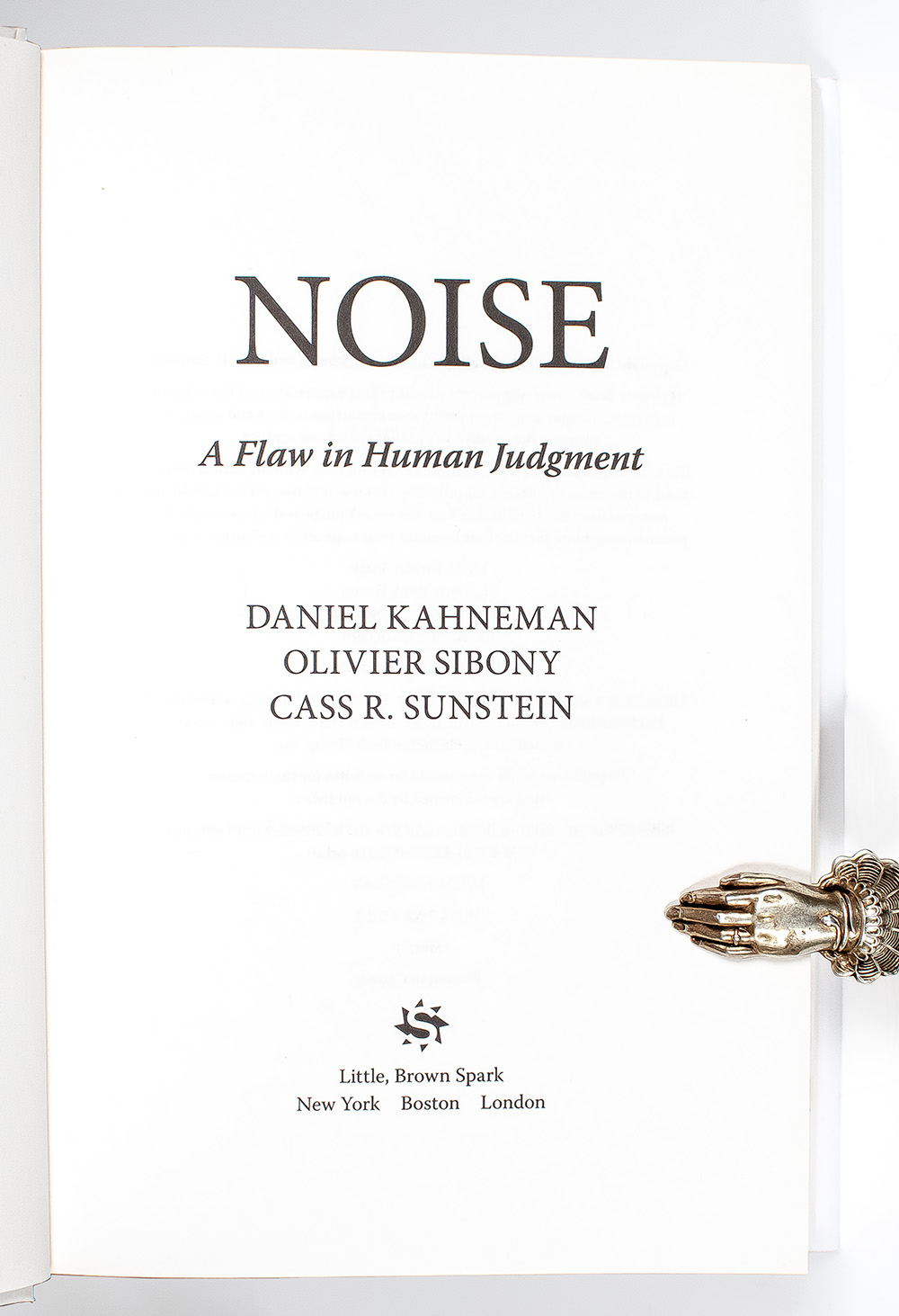Noise: A Flaw in Human Judgment.