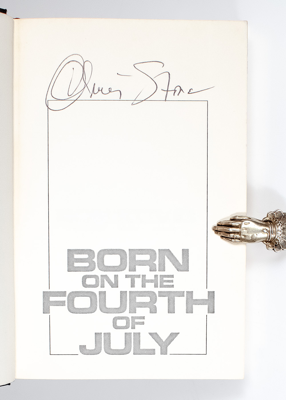 Born on the Fourth of July.
