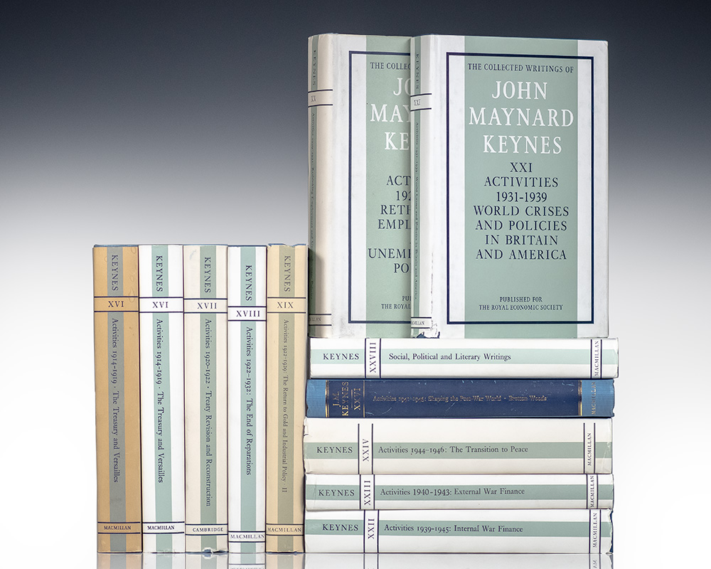 The Collected Writings of John Maynard Keynes. - Raptis Rare Books