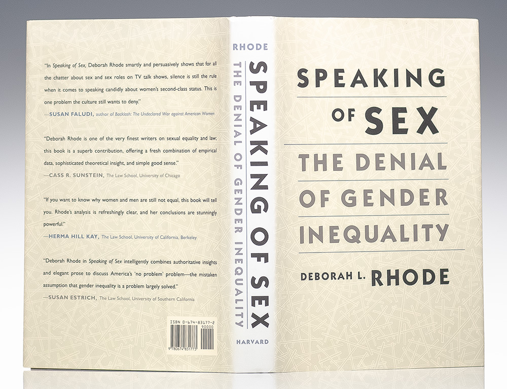 Speaking of Sex: The Denial of Gender Inequality.