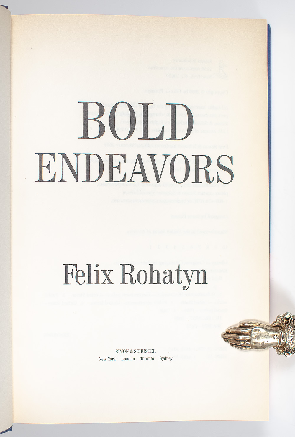 Bold Endeavors: How Our Government Built America, and Why It Must Rebuild Now.