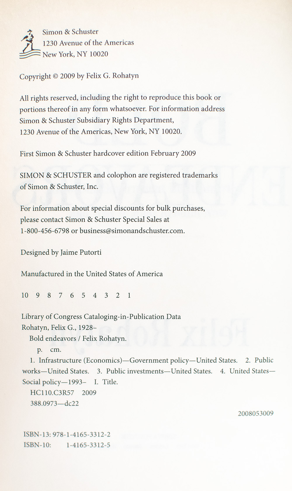 Bold Endeavors: How Our Government Built America, and Why It Must Rebuild Now.