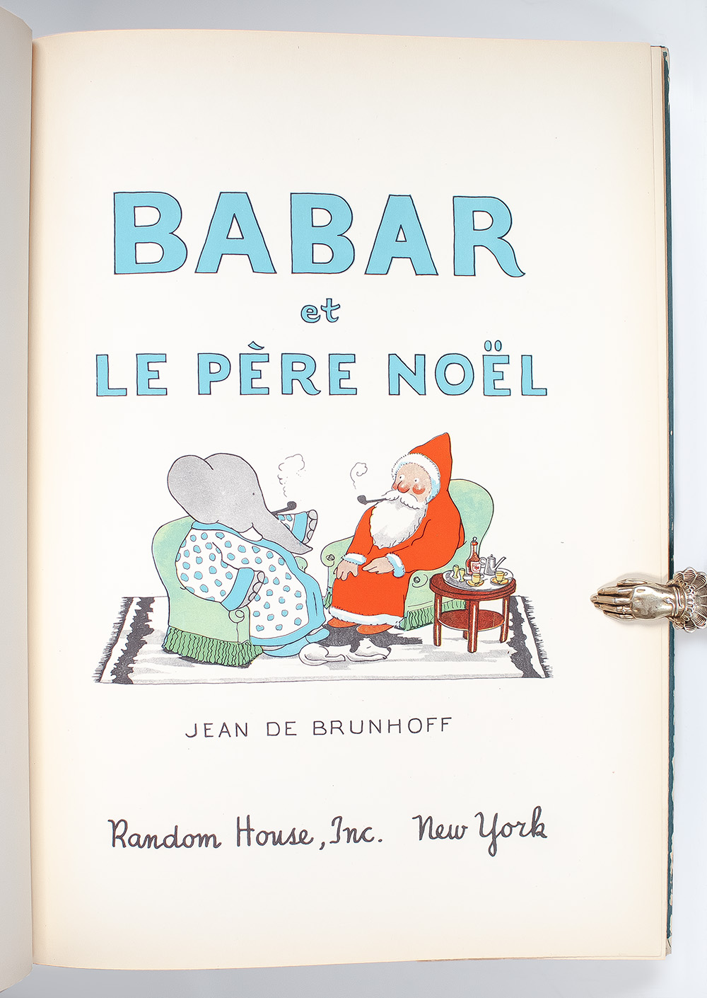 Babar et le Père Noël.