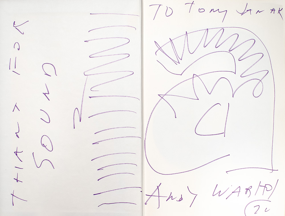 a: A novel by Andy Warhol.