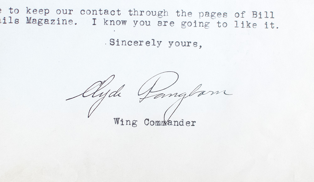 Aviator Autograph Collection.