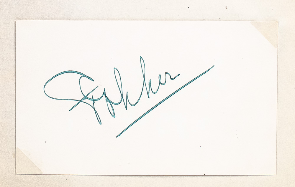 Aviator Autograph Collection.