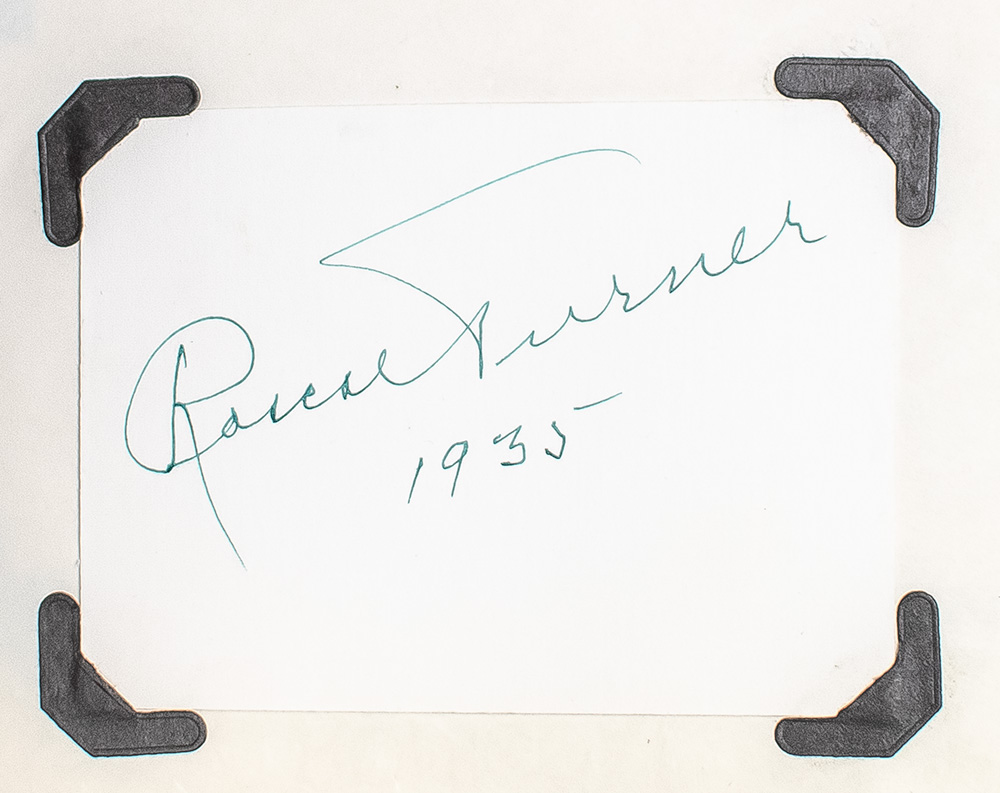 Aviator Autograph Collection.