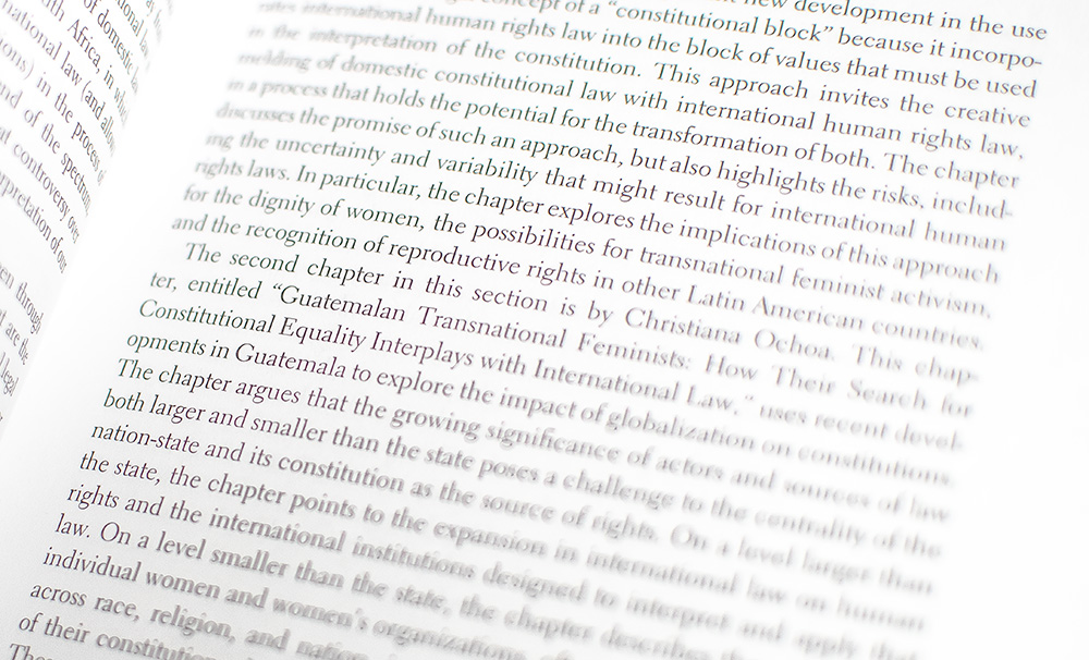 Constituting Equality: Gender Equality and Comparative Constitutional Law.