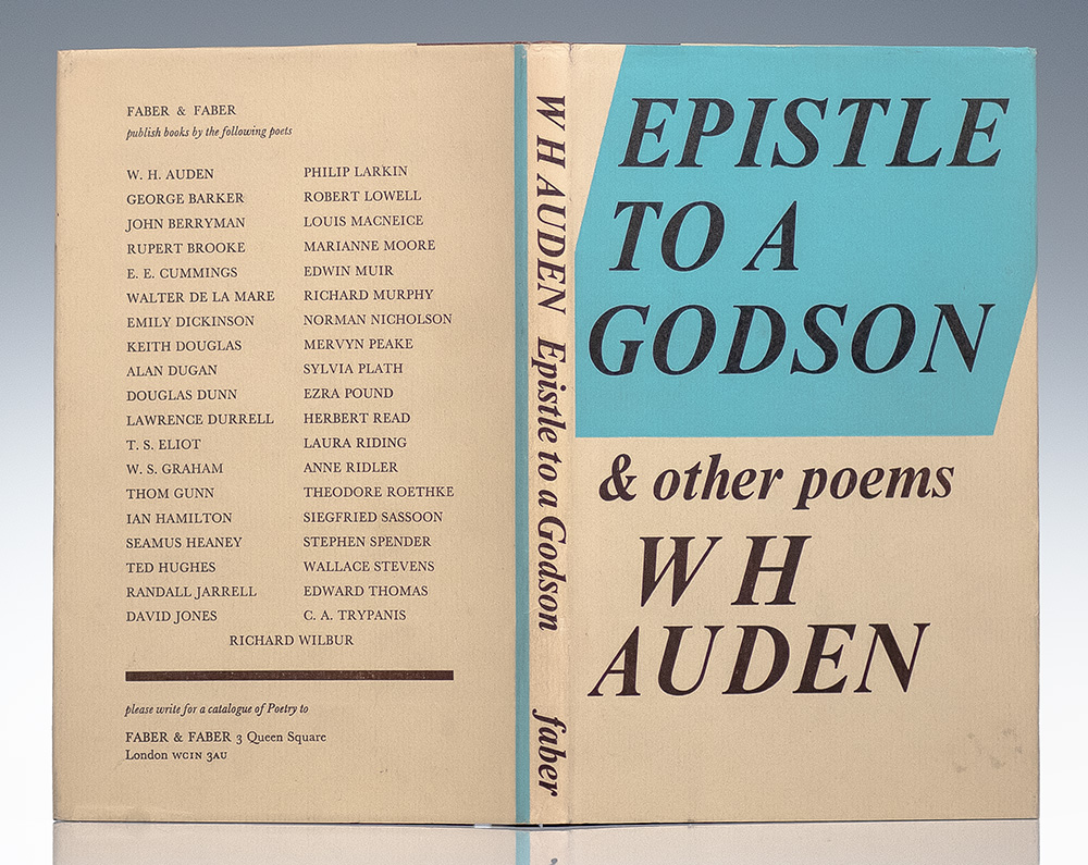 Epistle To A Godson & Other Poems.