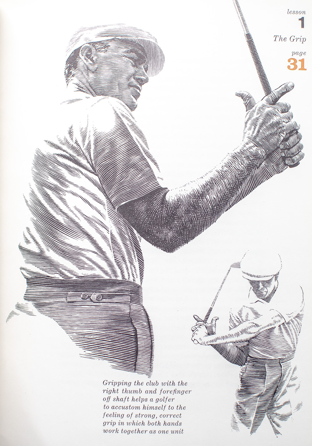 Five Lessons Ben Hogan First Edition Signed Rare Golf Book
