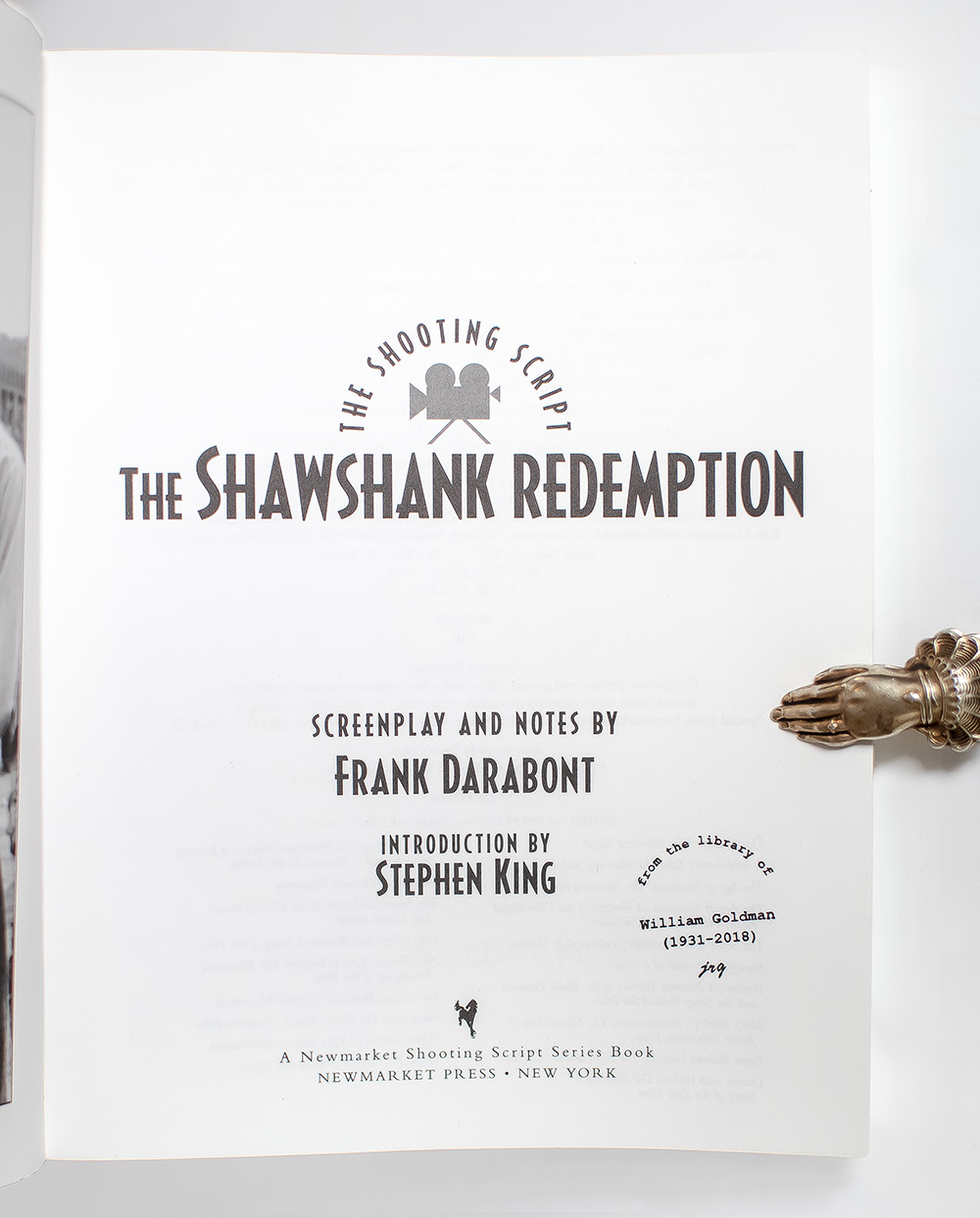 The Shawshank Redemption: The Shooting Script.