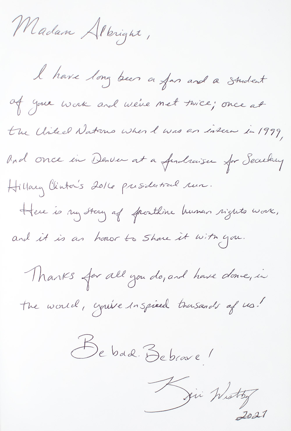 Fortune Favors the Brave: An Extraordinary Memoir.