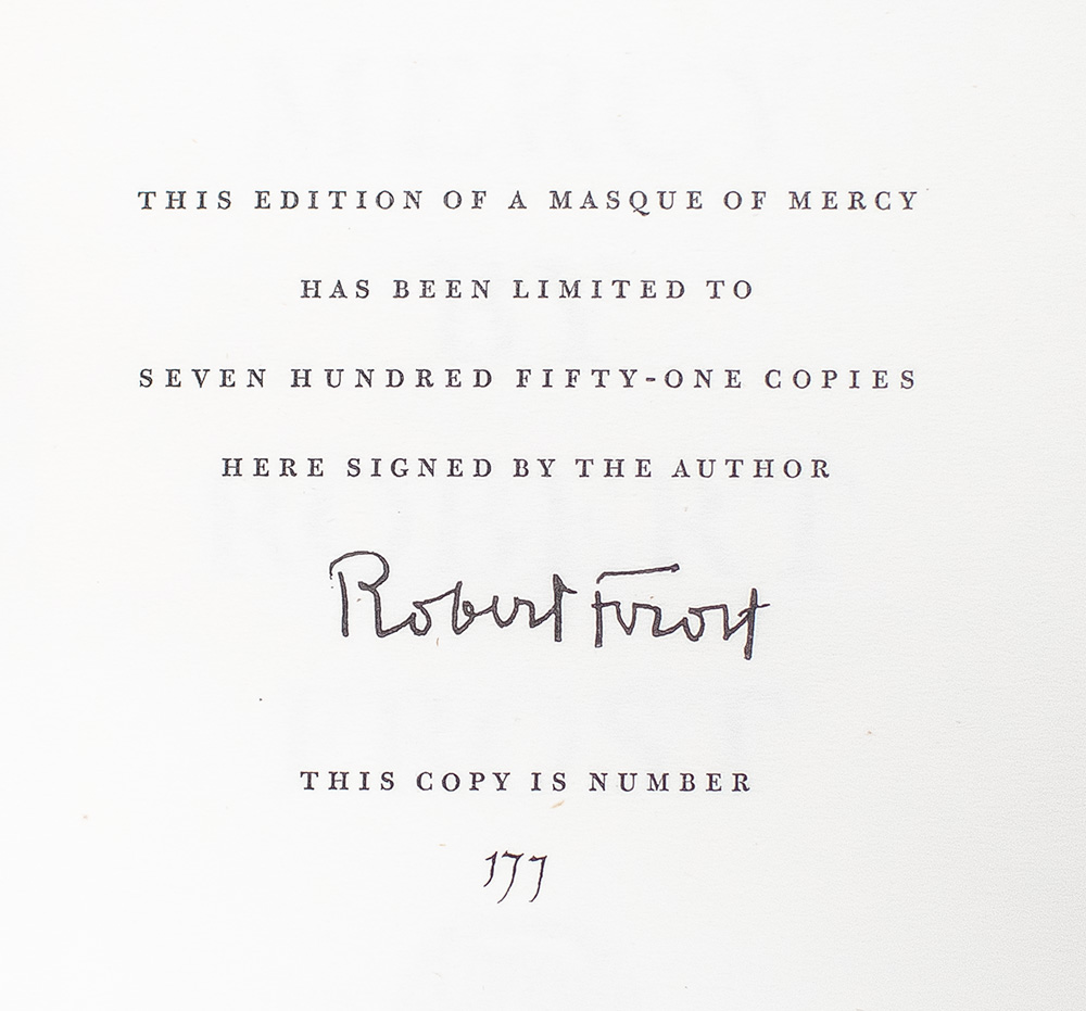 A Masque of Mercy.