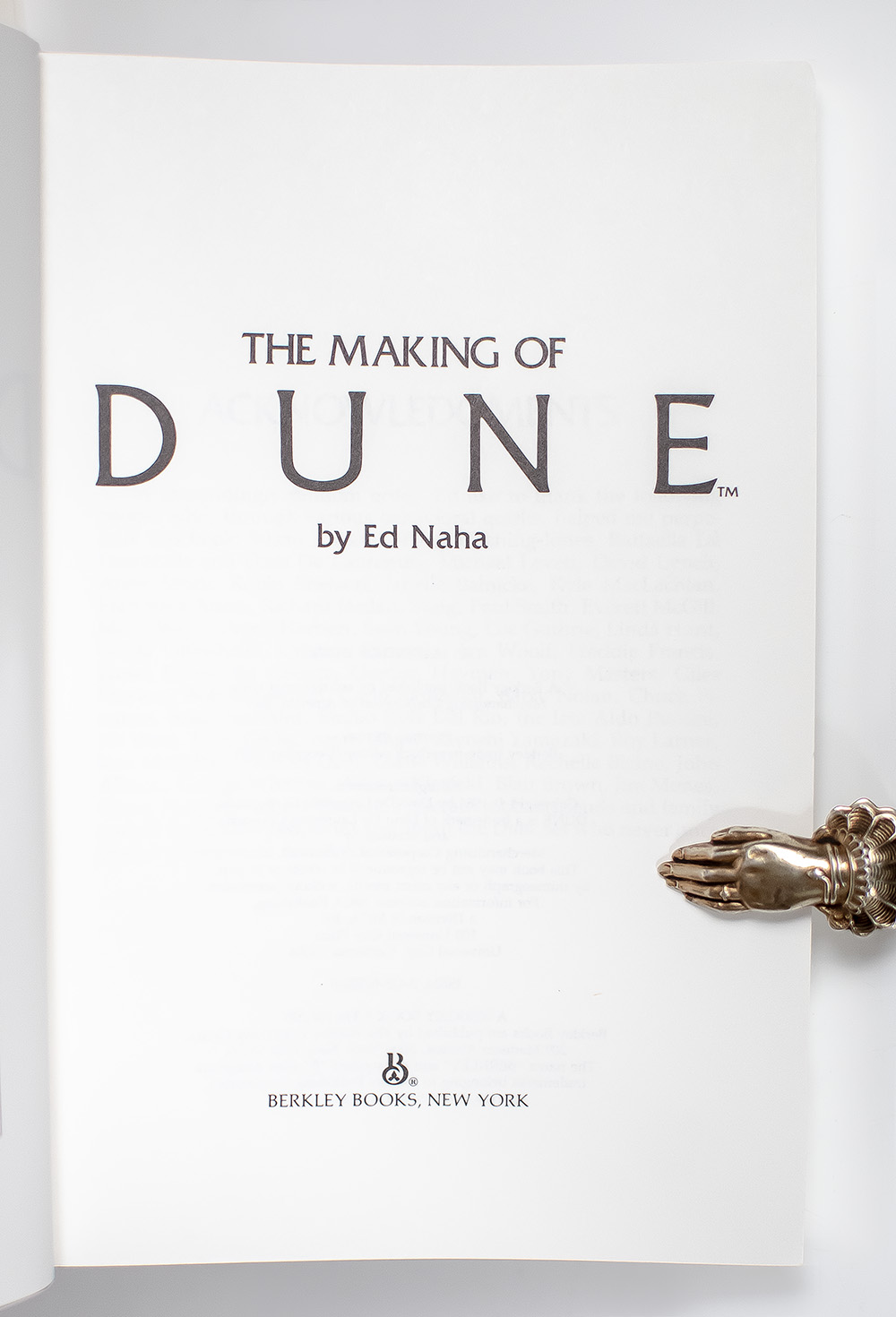 The Making of Dune.