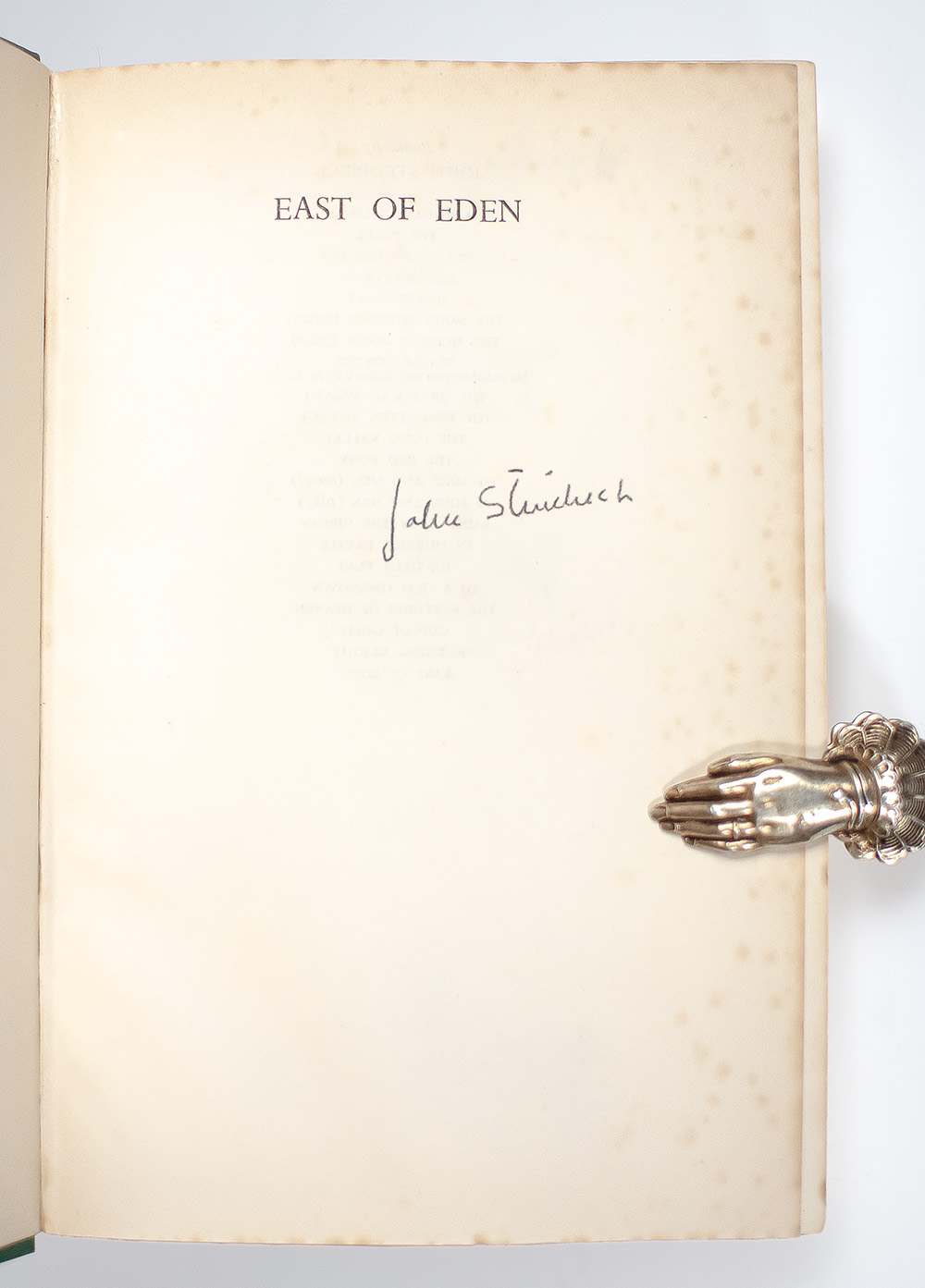 East of Eden.