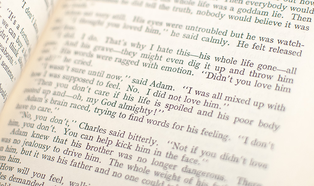 East of Eden.