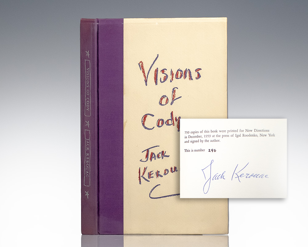 Visions of Cody Jack Kerouac First Edition Allen Ginsberg